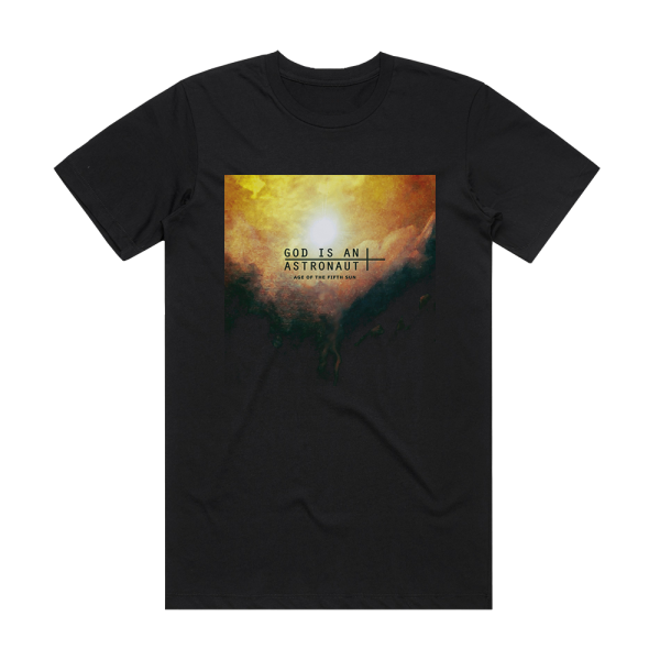 God Is an Astronaut Age Of The Fifth Sun Album Cover T-Shirt Black