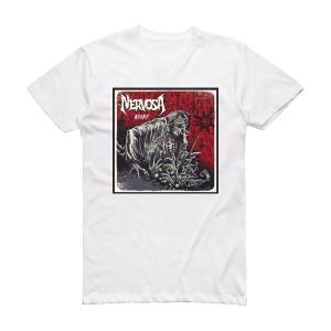 Nervosa Agony Album Cover T-Shirt White