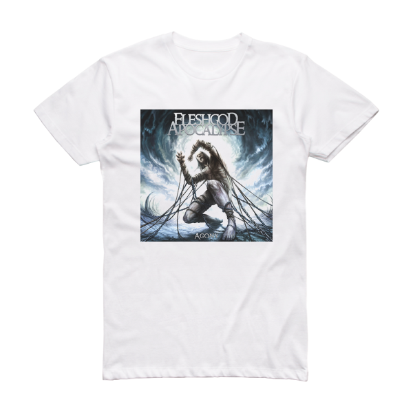 Fleshgod Apocalypse Agony Album Cover T-Shirt White