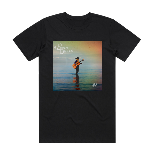 Linnea Olsson Ah Album Cover T-Shirt Black