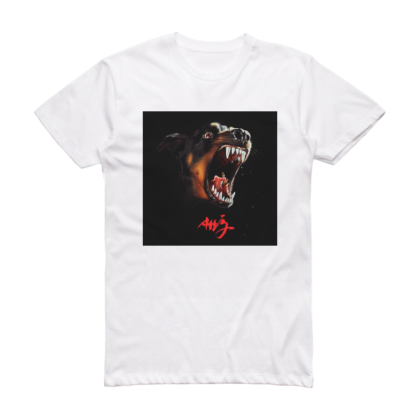 Albert Hammond Jr Ahj Album Cover T-Shirt White