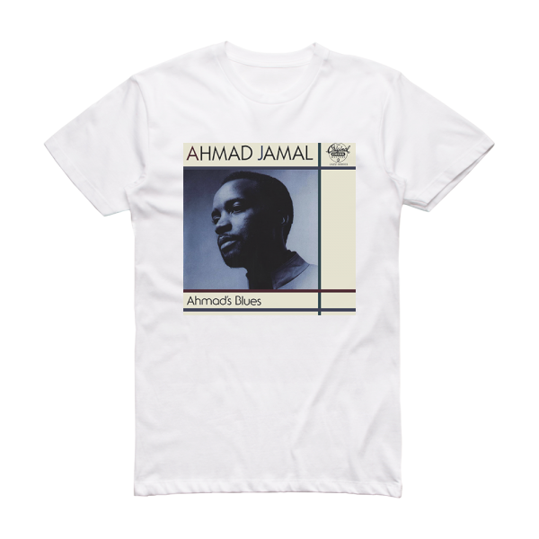 Ahmad Jamal Ahmads Blues Album Cover T-Shirt White