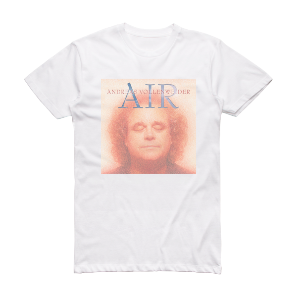 Andreas Vollenweider Air Album Cover T-Shirt White