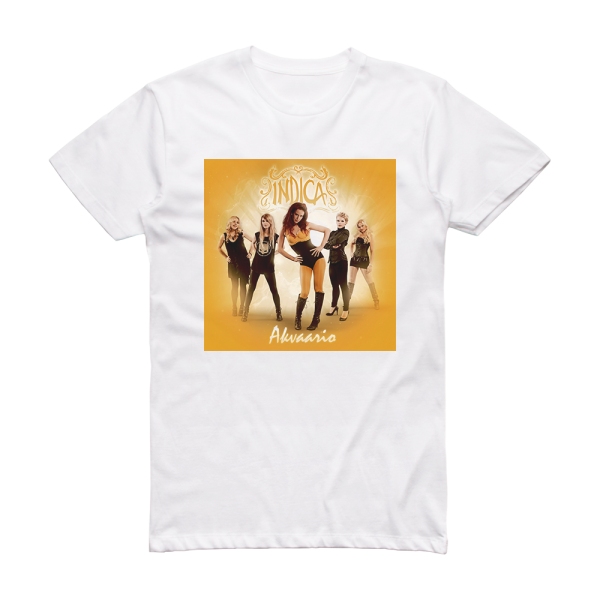 Indica Akvaario Album Cover T-Shirt White
