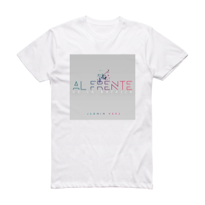 Jazmin Vera Al Frente Album Cover T-Shirt White
