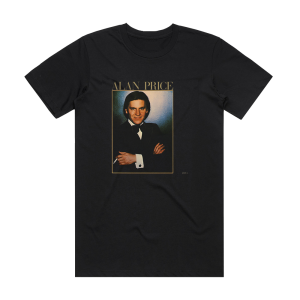 Alan Price Alan Price Album Cover T-Shirt Black