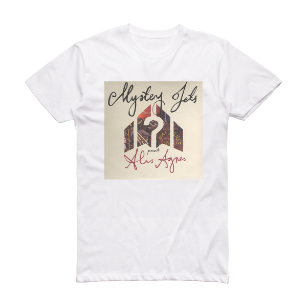 Mystery Jets Alas Agnes Album Cover T-Shirt White