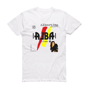 Albertino Alba Volume 1 Album Cover T-Shirt White