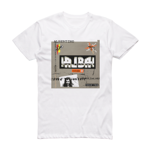 Albertino Alba Volume 5 Album Cover T-Shirt White
