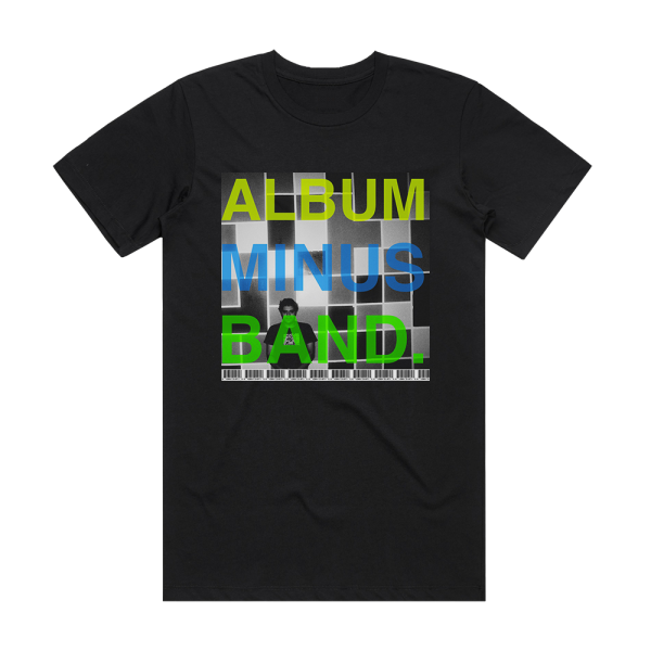 Bomb the Music Industry Album Minus Band Album Cover T-Shirt Black