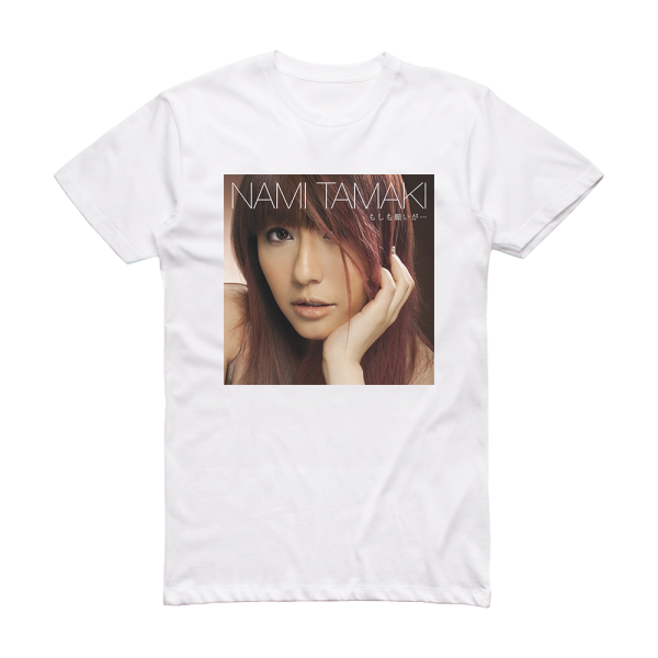 Nami Tamaki Albumcover  50977D1Dee426 Album Cover T-Shirt White
