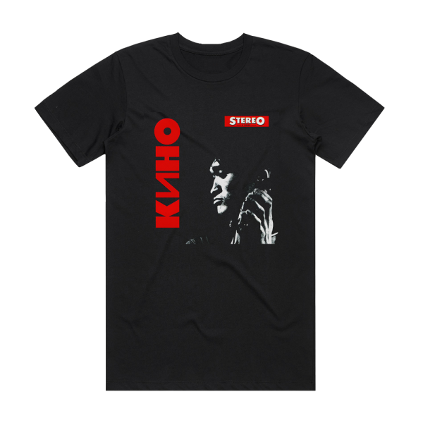 Kino Albumcover  522C4Deff0B0E Album Cover T-Shirt Black