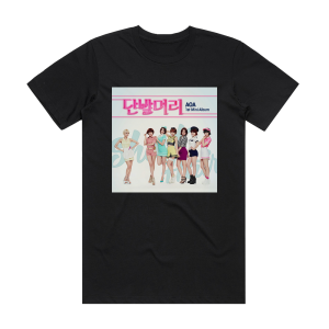 AOA Albumcover  541Da053A7E4C Album Cover T-Shirt Black