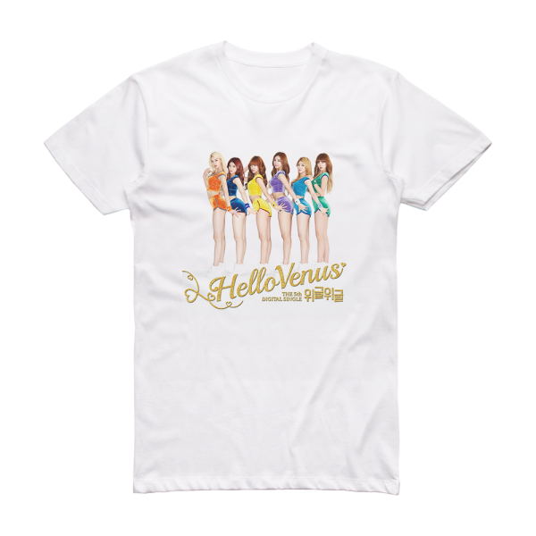 Hello Venus Albumcover  54Ca41601082D Album Cover T-Shirt White