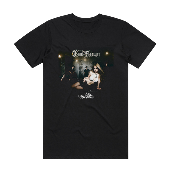 Cinq element Albumcover  552A67B49E5E8 Album Cover T-Shirt Black