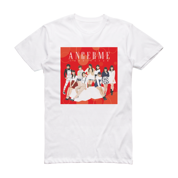 ANGERME Albumcover  5558Ed90342Df Album Cover T-Shirt White