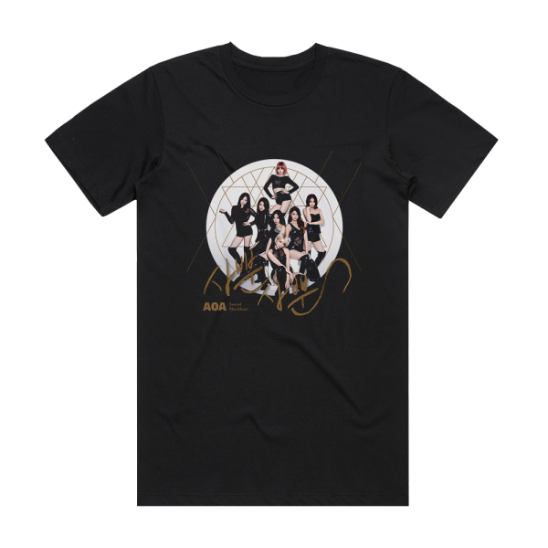 AOA Albumcover  55A5D1213A724 Album Cover T-Shirt Black