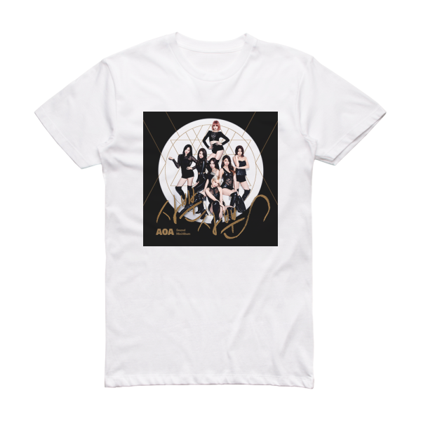 AOA Albumcover  55A5D1213A724 Album Cover T-Shirt White