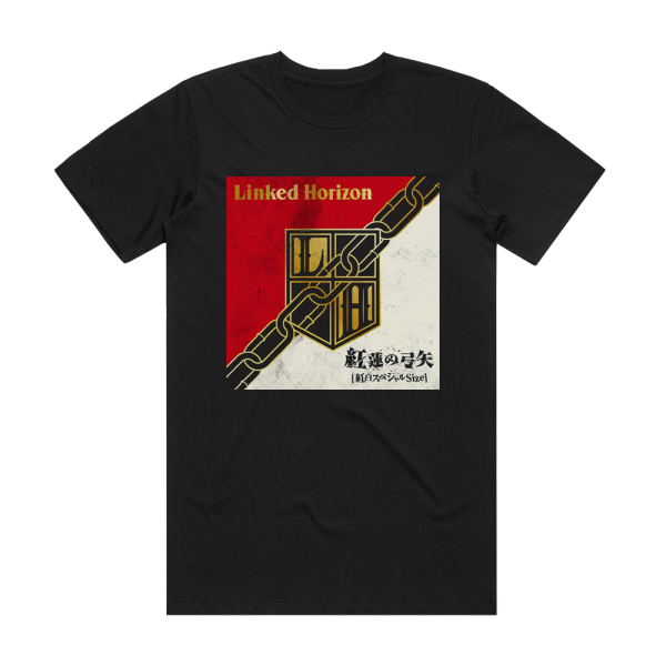 Linked Horizon Albumcover  570A721952297 Album Cover T-Shirt Black