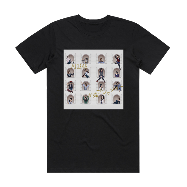 AKB48 Albumcover  57361Ba5C76C8 Album Cover T-Shirt Black