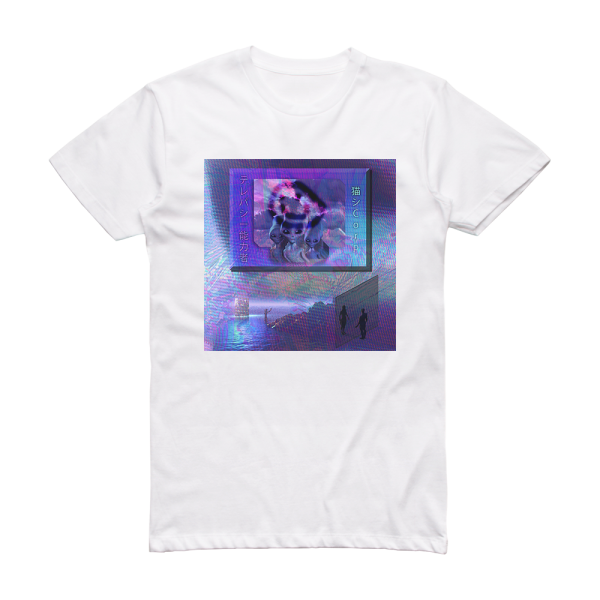 Cat System Corp Albumcover  598E53F8B7421 Album Cover T-Shirt White