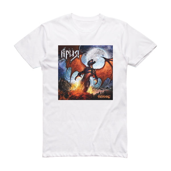 Aria Albumcover  5B7C34Be10C11 Album Cover T-Shirt White