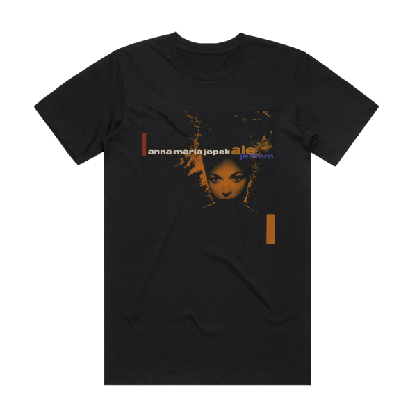 Anna Maria Jopek Ale Jestem Album Cover T-Shirt Black