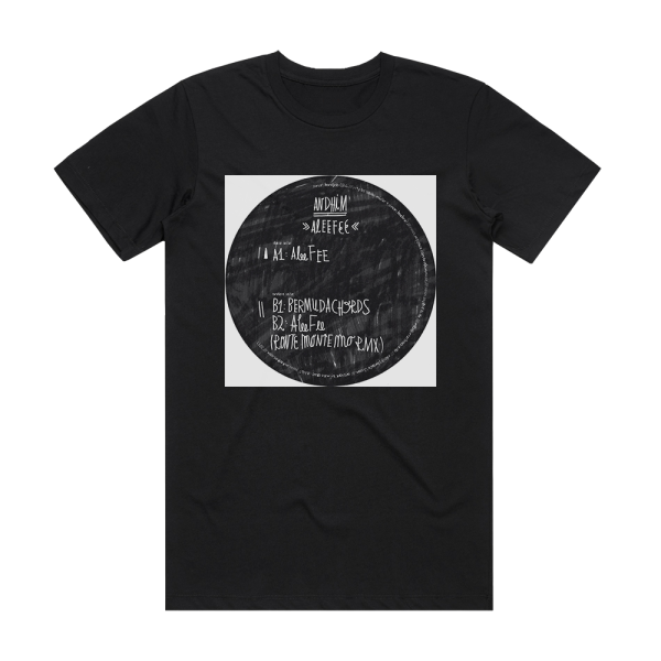andhim Aleefee Album Cover T-Shirt Black