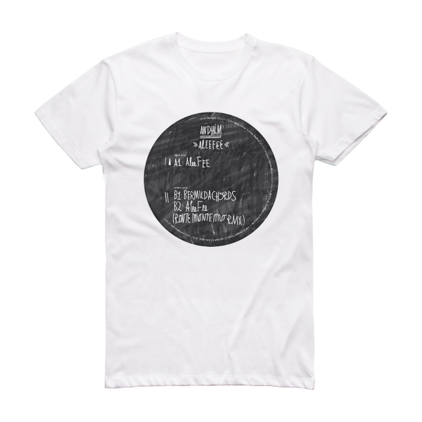 andhim Aleefee Album Cover T-Shirt White