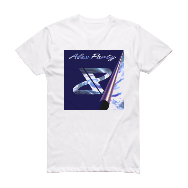 Alex Party Alex Party Album Cover T-Shirt White