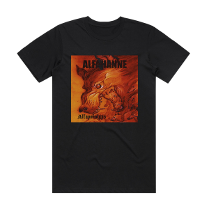 Alfahanne Alfapokalyps Album Cover T-Shirt Black