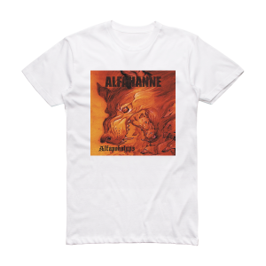 Alfahanne Alfapokalyps Album Cover T-Shirt White
