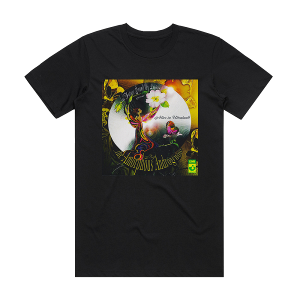 Amorphous Androgynous Alice In Ultraland Album Cover T-Shirt Black