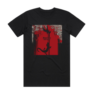 Menace Ruine Alight In Ashes Album Cover T-Shirt Black