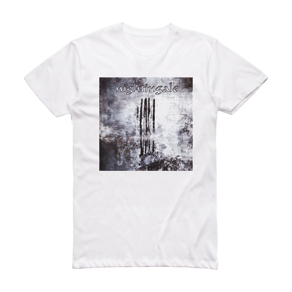 Nightingale Alive Again The Breathing Shadow Part Iv Album Cover T-Shirt White