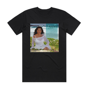 Amy Sky Alive Awake Album Cover T-Shirt Black