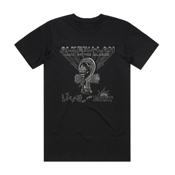 Mtume Umoja Ensemble Alkebu Lan Land Of The Blacks Album Cover T-Shirt Black