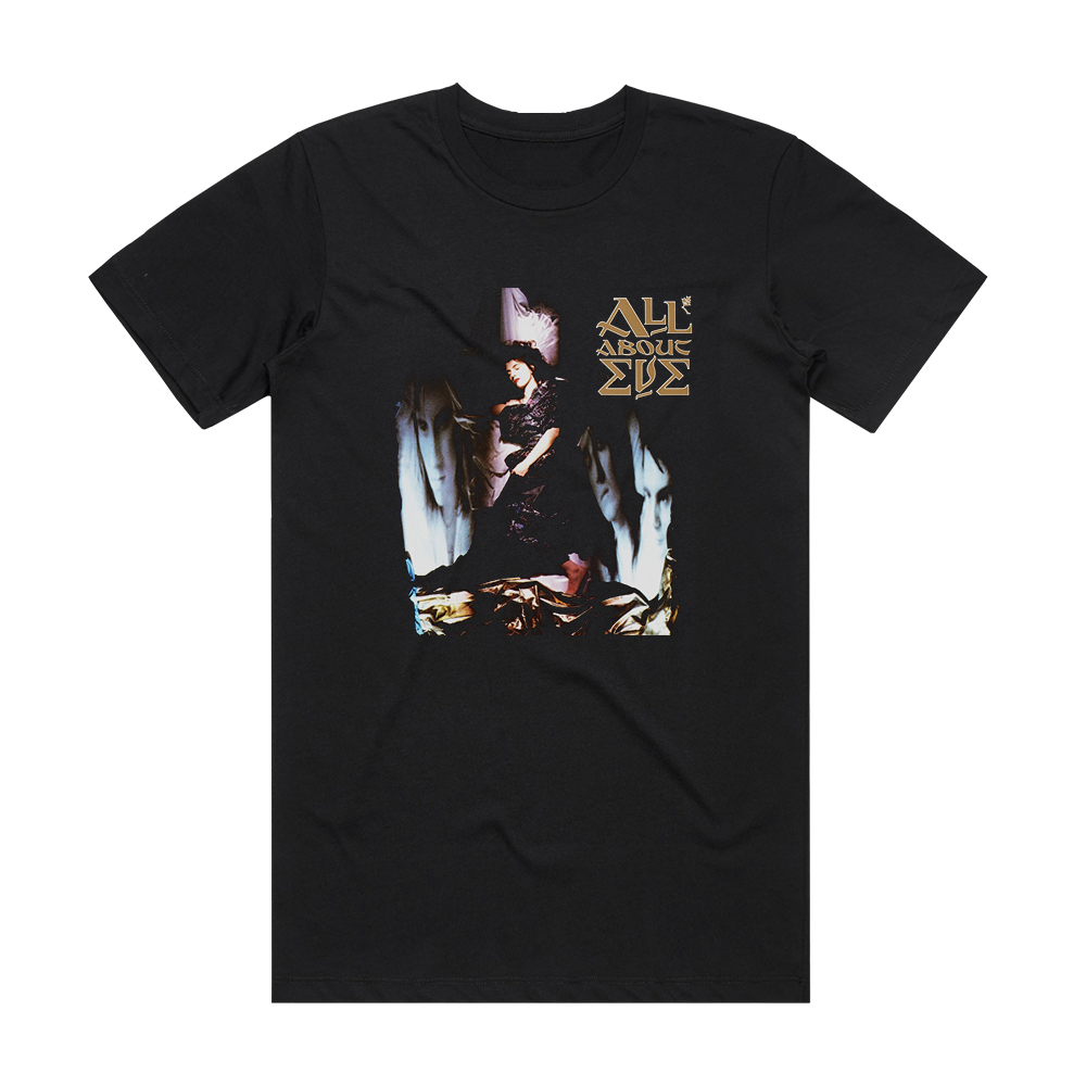 All About Eve All About Eve Album Cover T-Shirt Black – ALBUM COVER T ...