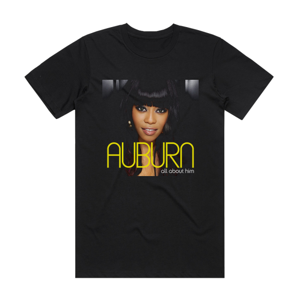 Auburn All About Him Album Cover T-Shirt Black