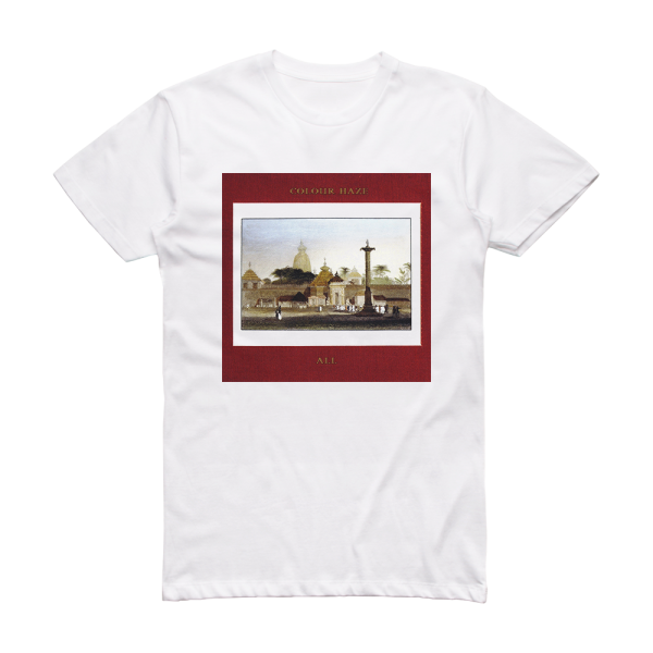 Colour Haze All Album Cover T-Shirt White