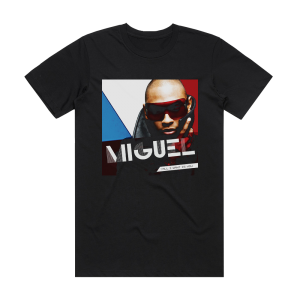 Miguel All I Want Is You Album Cover T-Shirt Black