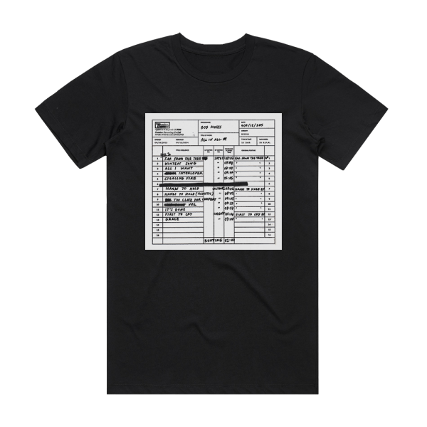 Bob Moses All In All Album Cover T-Shirt Black