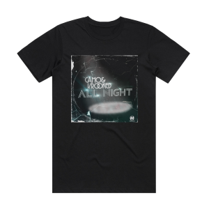 Camo and Krooked All Night Album Cover T-Shirt Black