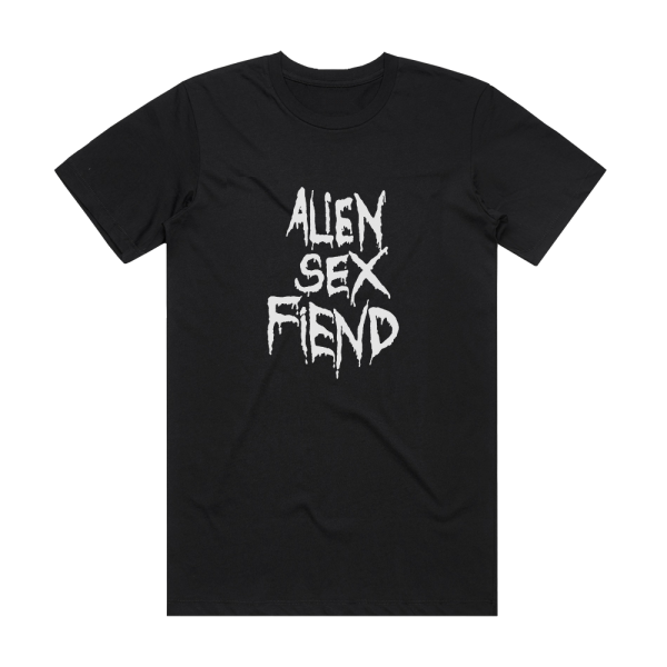 Alien Sex Fiend All Our Yesterdays Album Cover T-Shirt Black