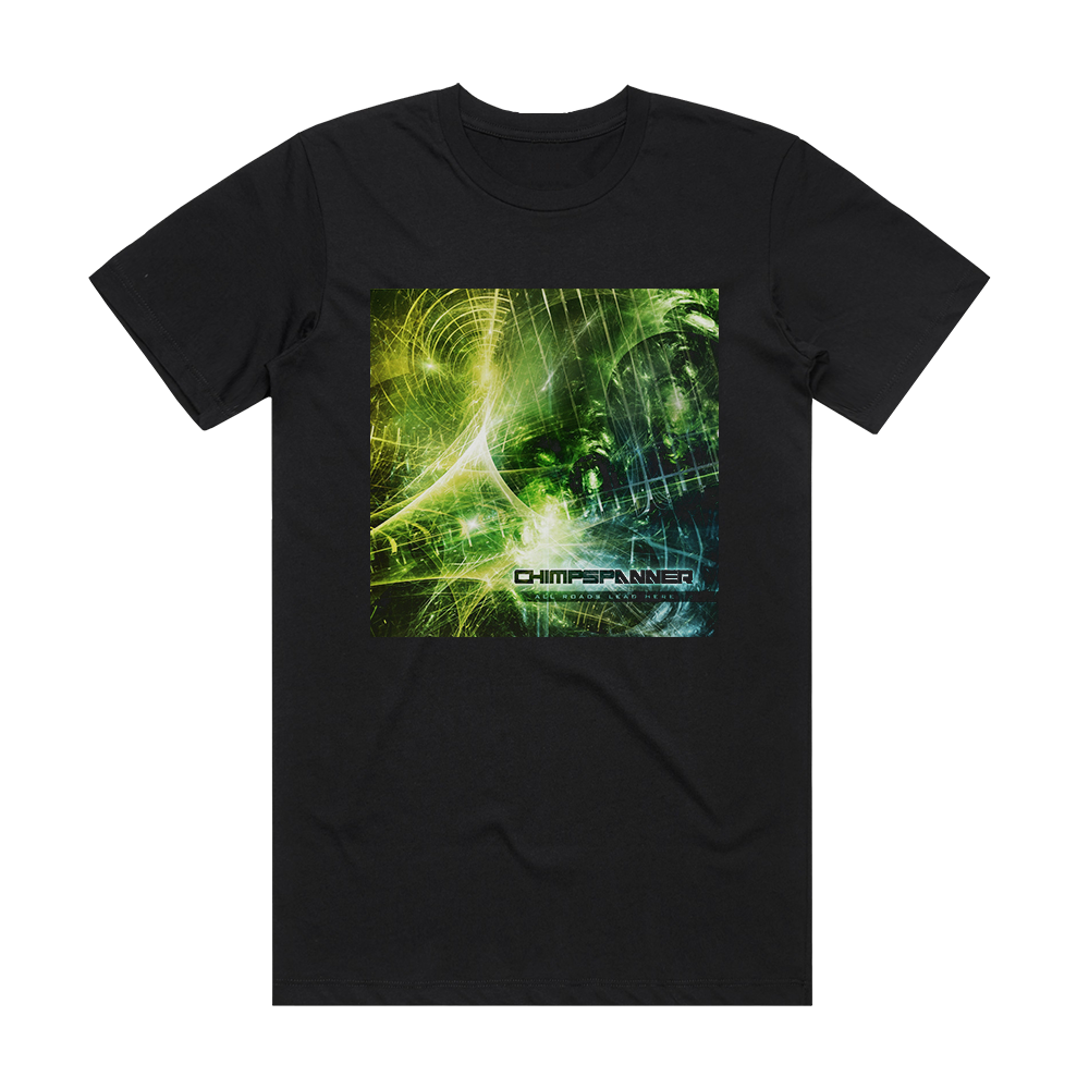 Chimp Spanner All Roads Lead Here Album Cover T-Shirt Black – ALBUM ...