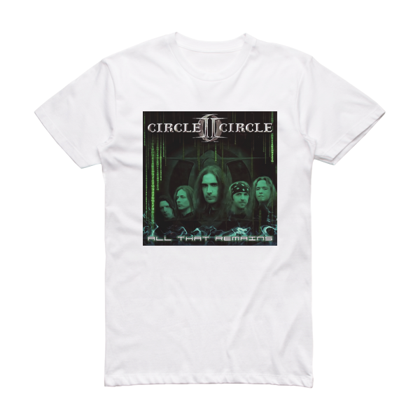 Circle II Circle All That Remains Album Cover T-Shirt White