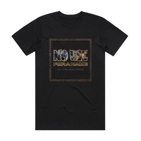 No Use for a Name All The Best Songs 2 Album Cover T-Shirt Black