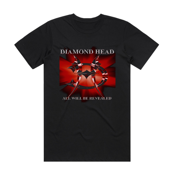 Diamond Head All Will Be Revealed Album Cover T-Shirt Black