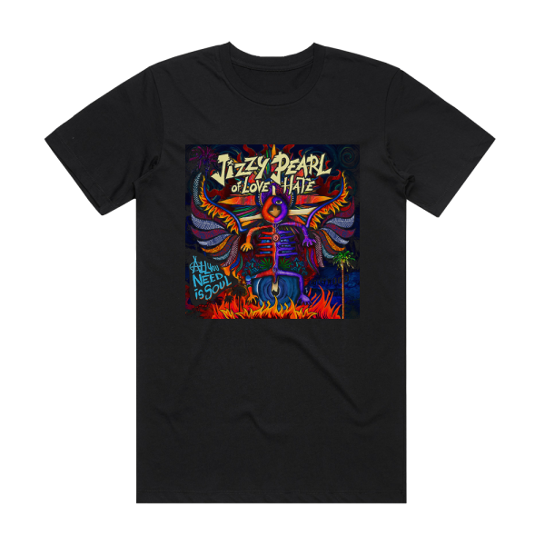 Jizzy Pearl All You Need Is Soul Album Cover T-Shirt Black