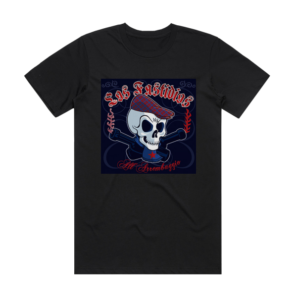 Los Fastidios Allarrembaggio Album Cover T-Shirt Black